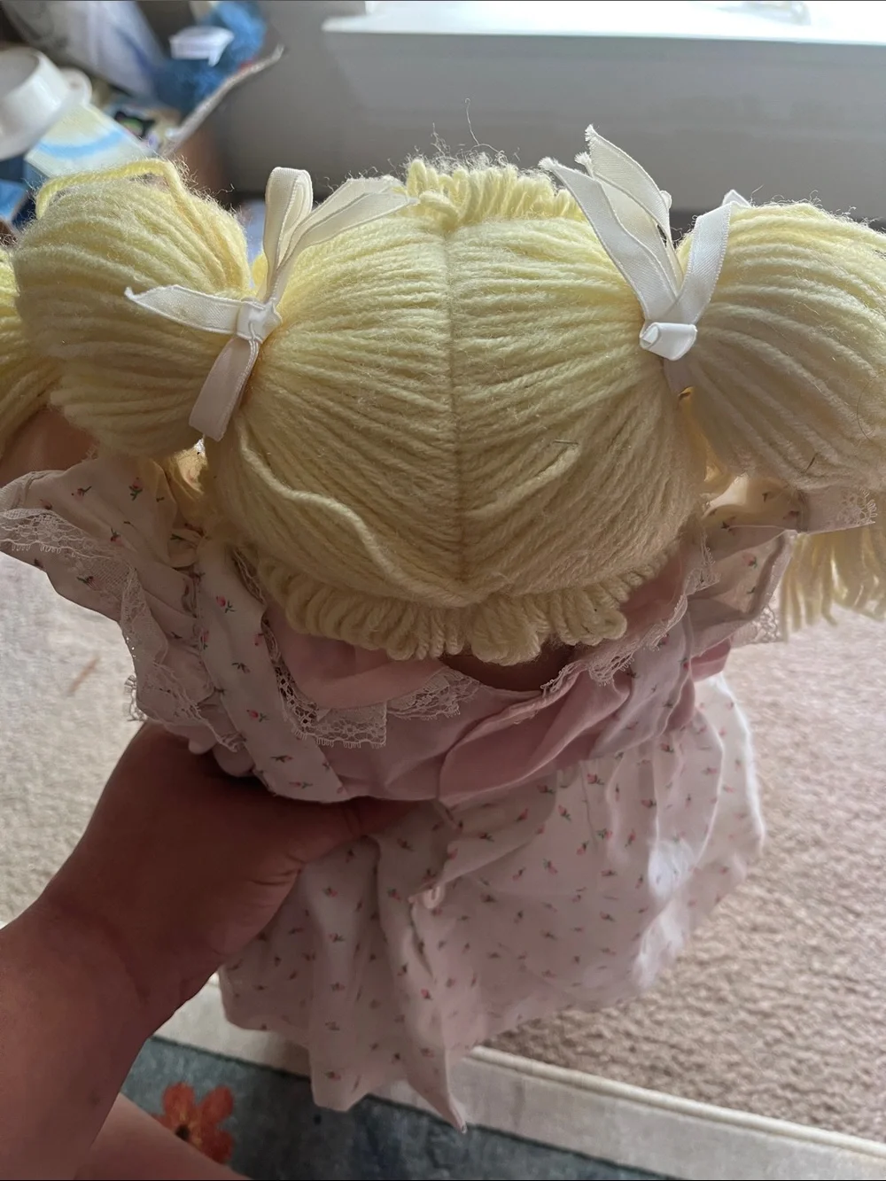 Classic Yellow-Haired Cabbage Patch 1980-1982 Xavier Robert’s doll vintage clean